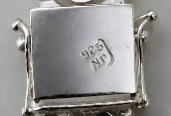 Prata mista 925 de qualidade grossa  - Foto 2