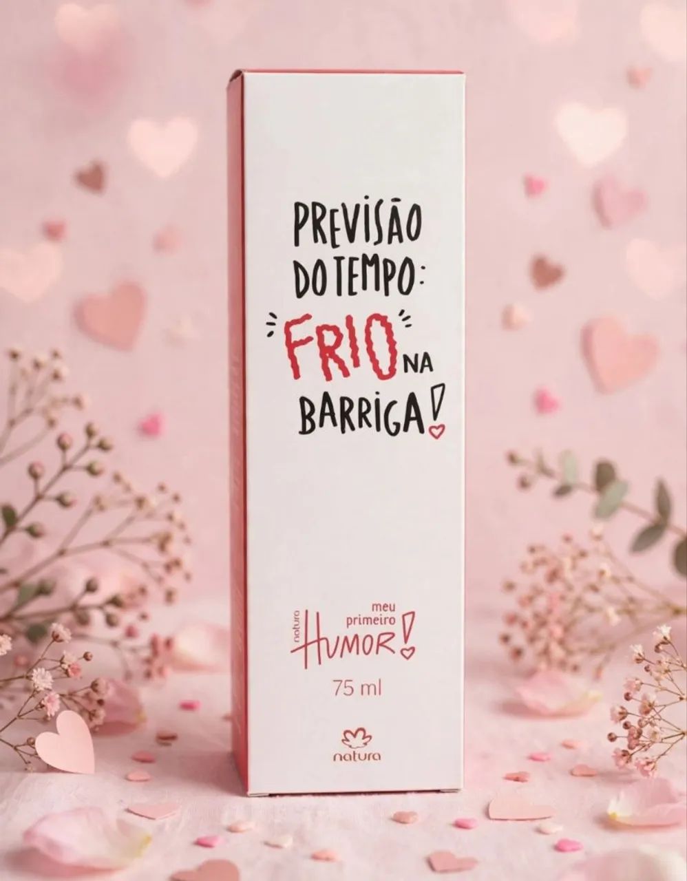 O cheiro está no ar Natura