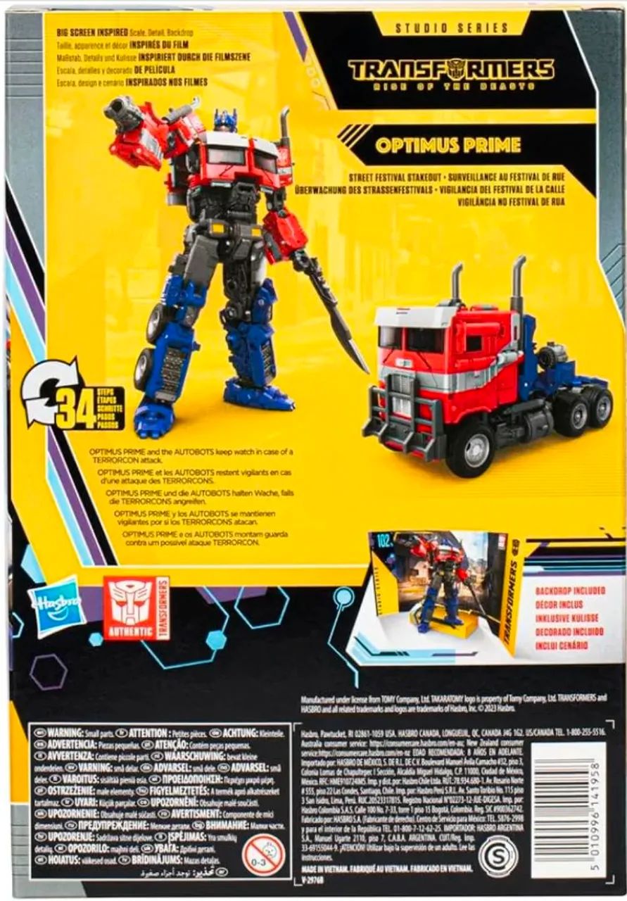 Transformers Optimus Prime Studio Series 102bb hasbro - Foto 4