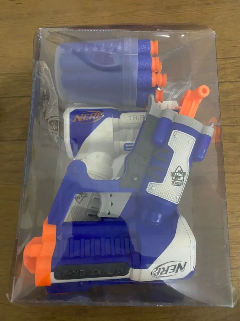 Arma nerf de brinquedo 