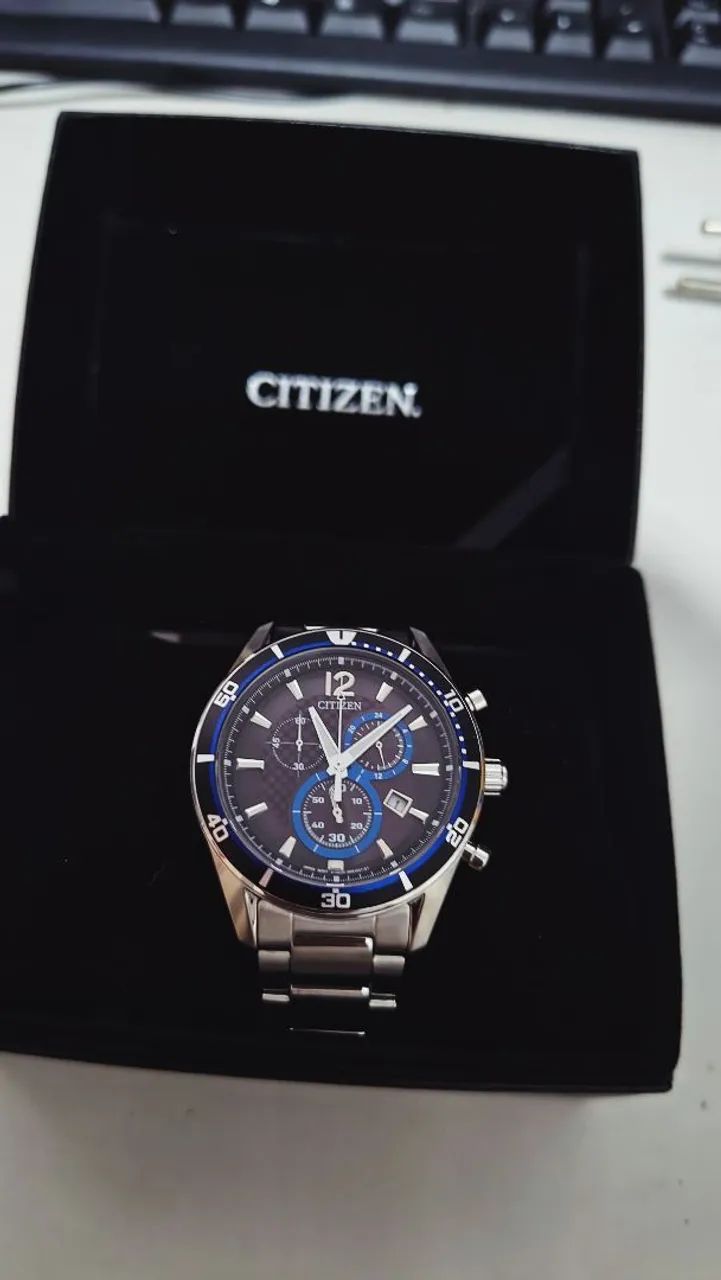 Relógio Citizen eco drive cronógrafo 