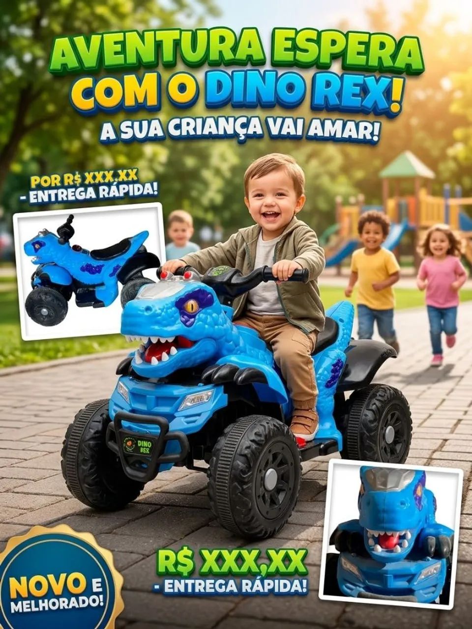 quadriciclo infantil  - Foto 3
