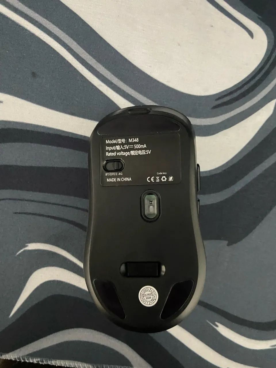 MOUSE SEM FIO RECARREGÁVEL BLUETOOTH M348 - Foto 3