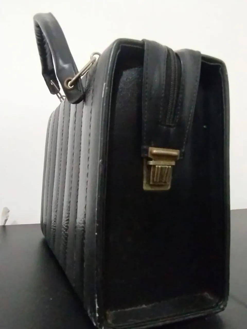 Bolsa Maleta Couro - Foto 4