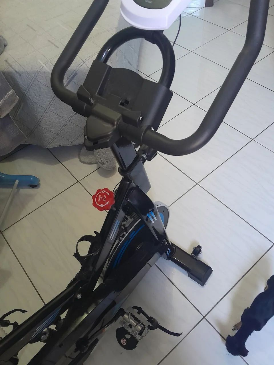 Bicicleta Spinning Ergométrica para Exercícios - Ótimo Preço - Foto 4