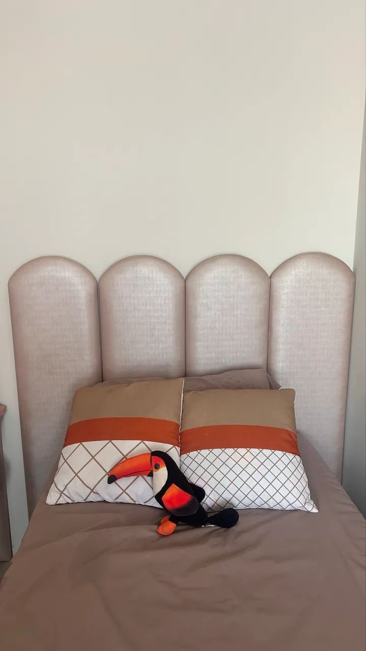 Cabeceira de cama de solteiro 
