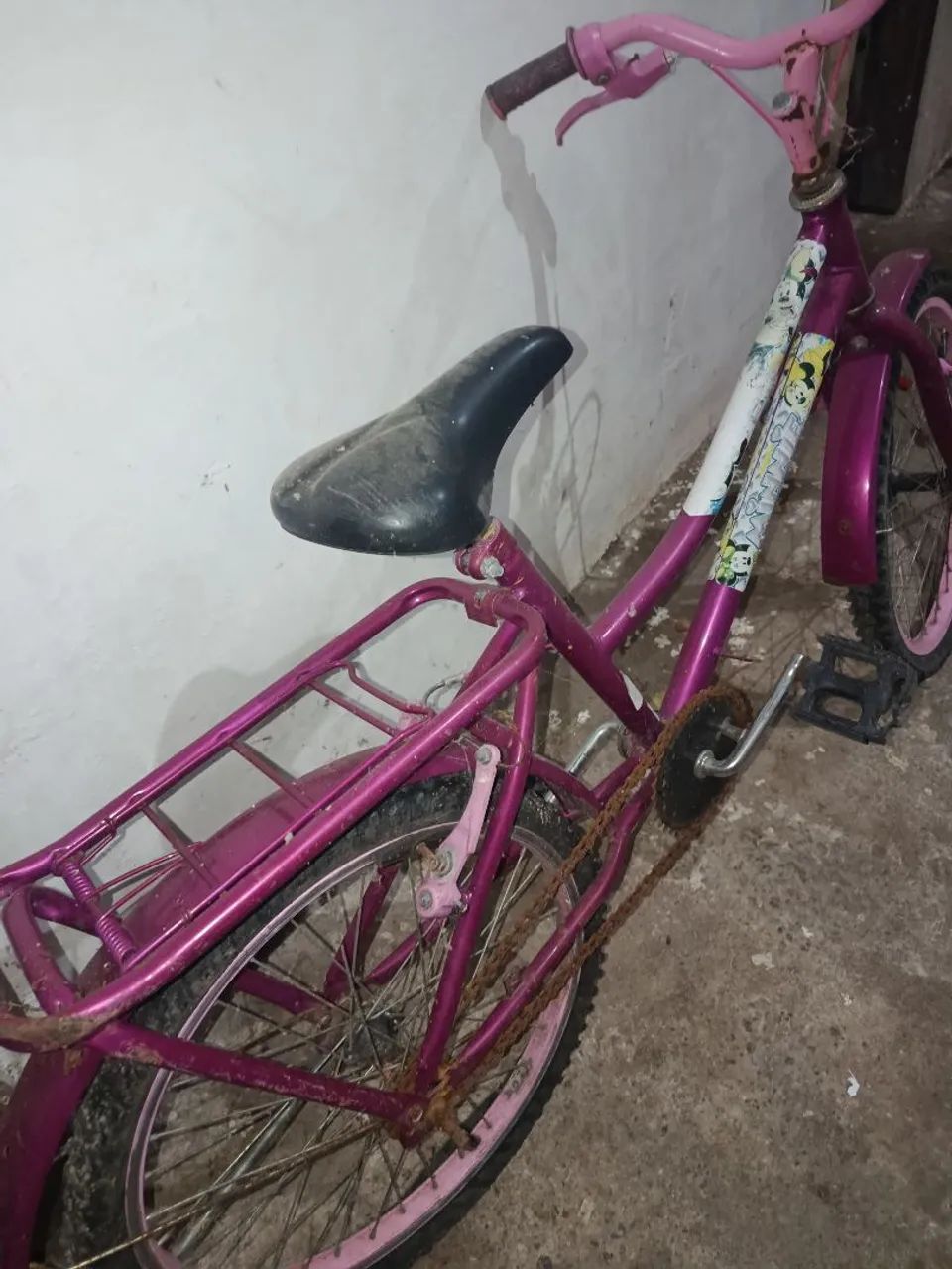 Bicicleta feminina infantil/juvenil 