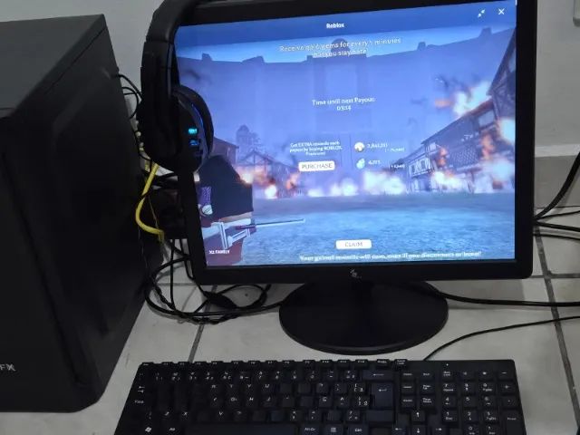 Computador + Mouse + Teclado + Fone de Fio - Foto 2