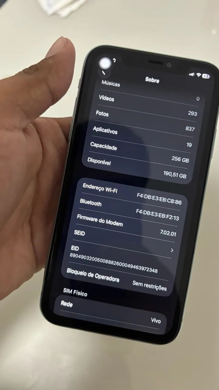 iPhone 11 256gb em perfeito funcionamento  - Foto 5