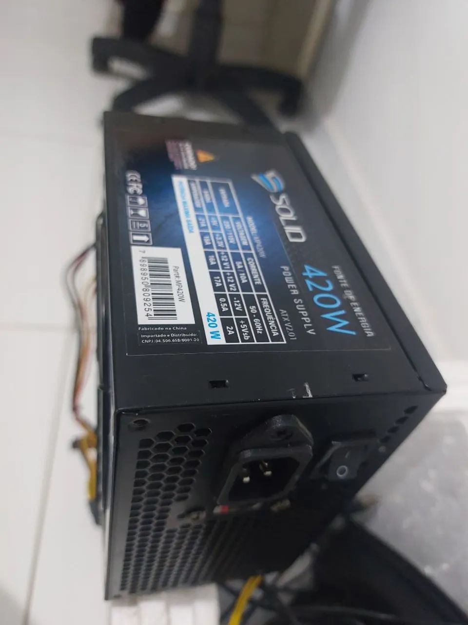 Computer Power Supply (Desktop) Solid 420W466471382995456000