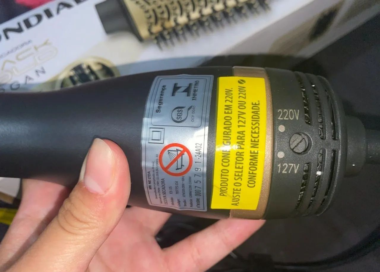 Escova secadora e chapinha Mondial - Foto 3