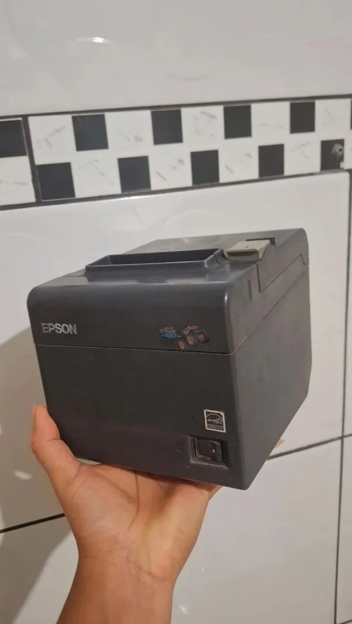 Impressora térmica e leitor 