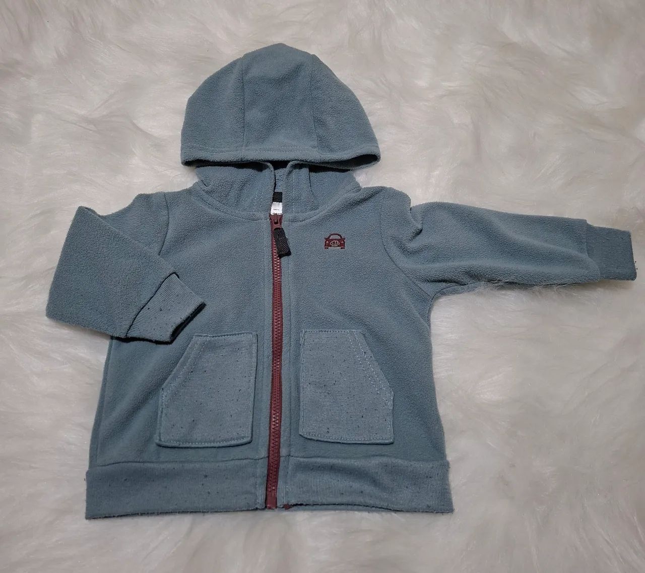 Blusa carters azul bebê 