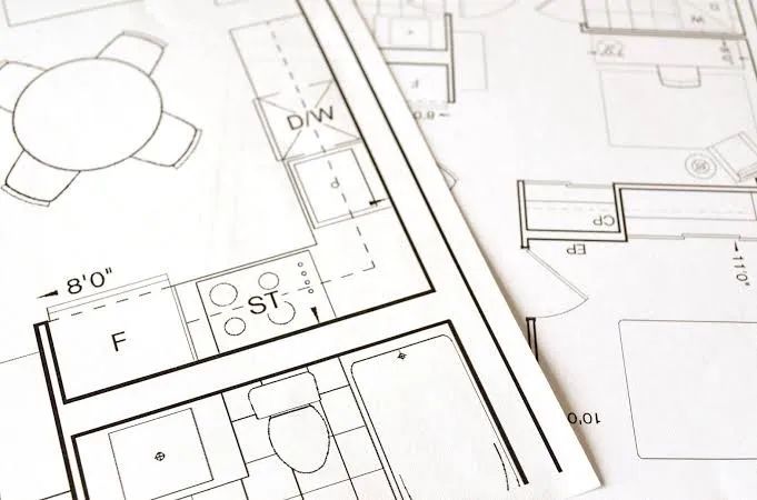 Planta baixa para documentação 