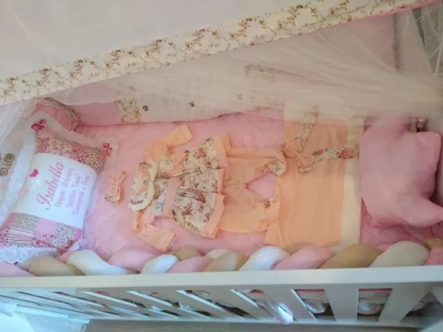 KIT BERÇO MENINA - Foto 2