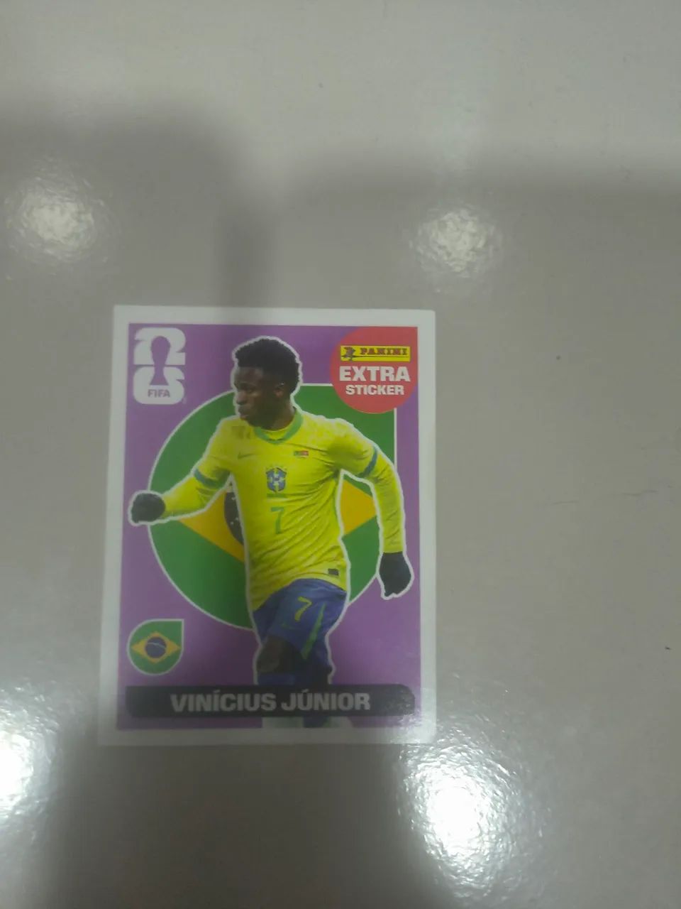 Figurinha legend do Vinícius junior 