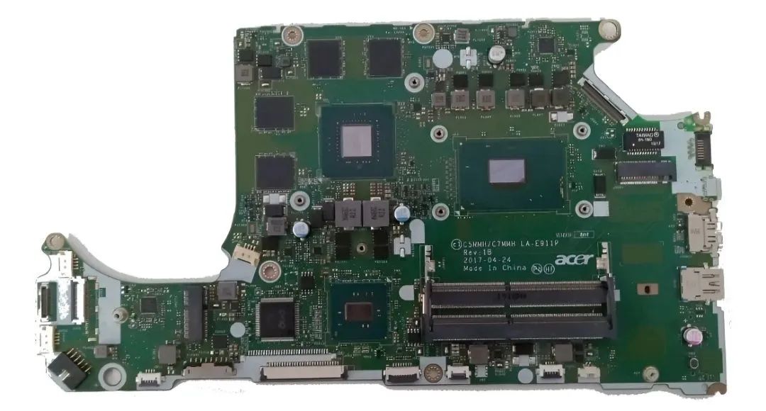 Placa mãe LA-E911P Acer nitro 5 com defeito