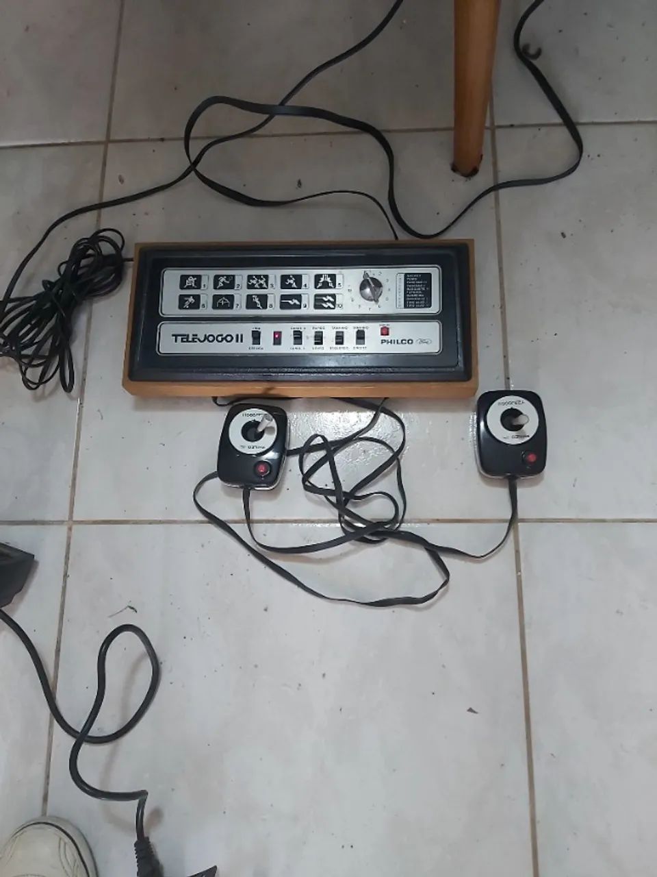 Vídeo game telejogo philco 2