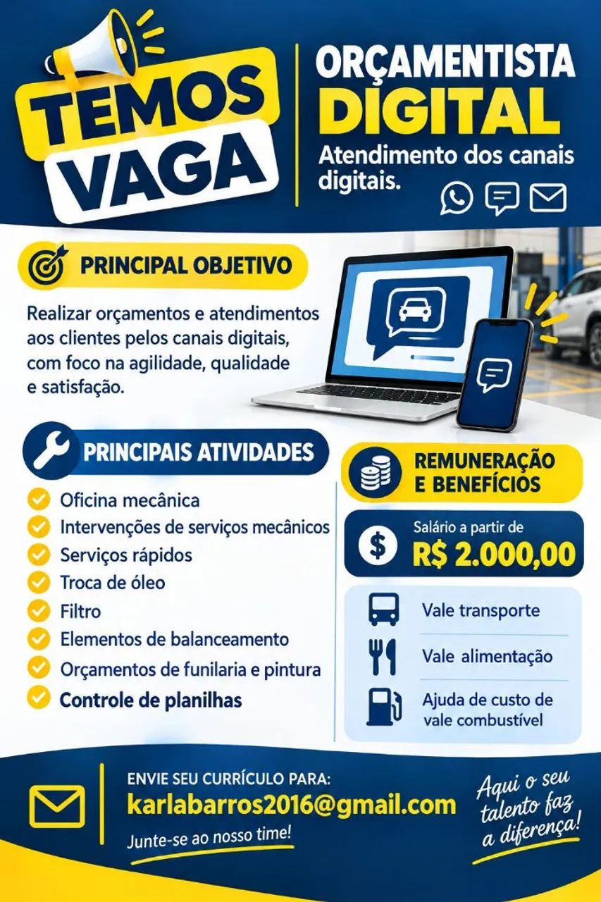 ORÇAMENTISTA DIGITAL 