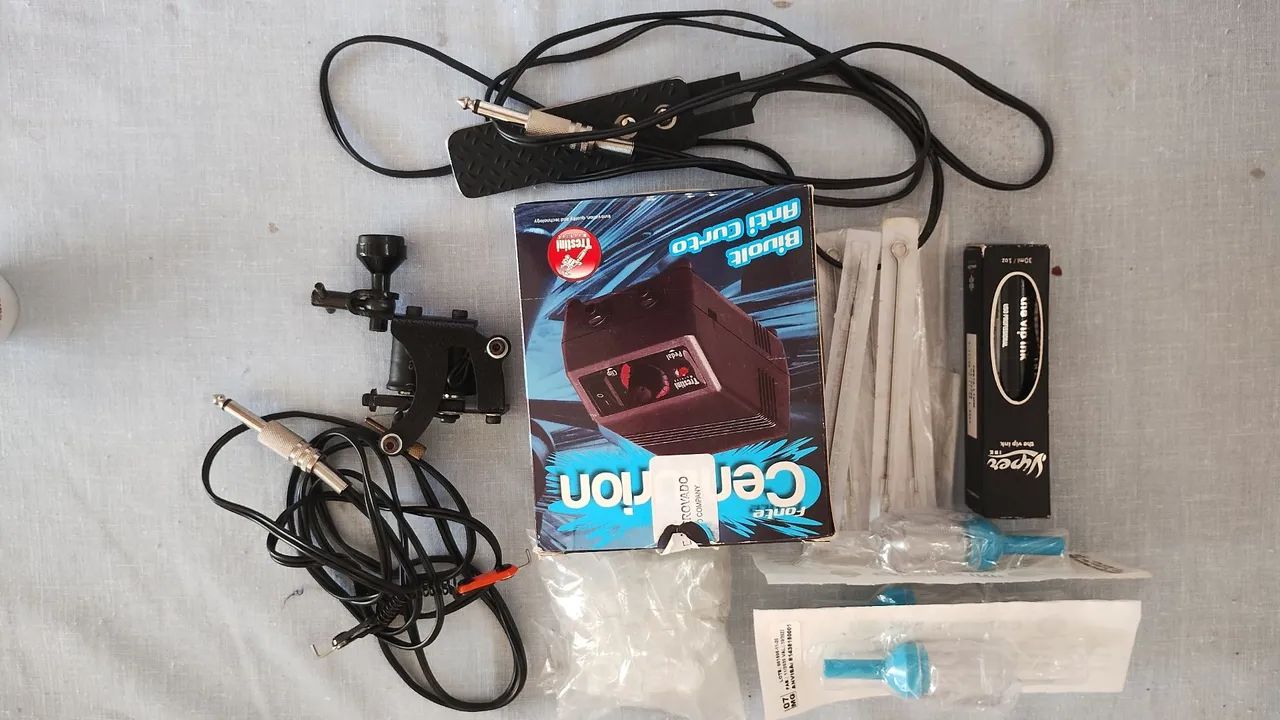 Kit para iniciantes na tatoo $200