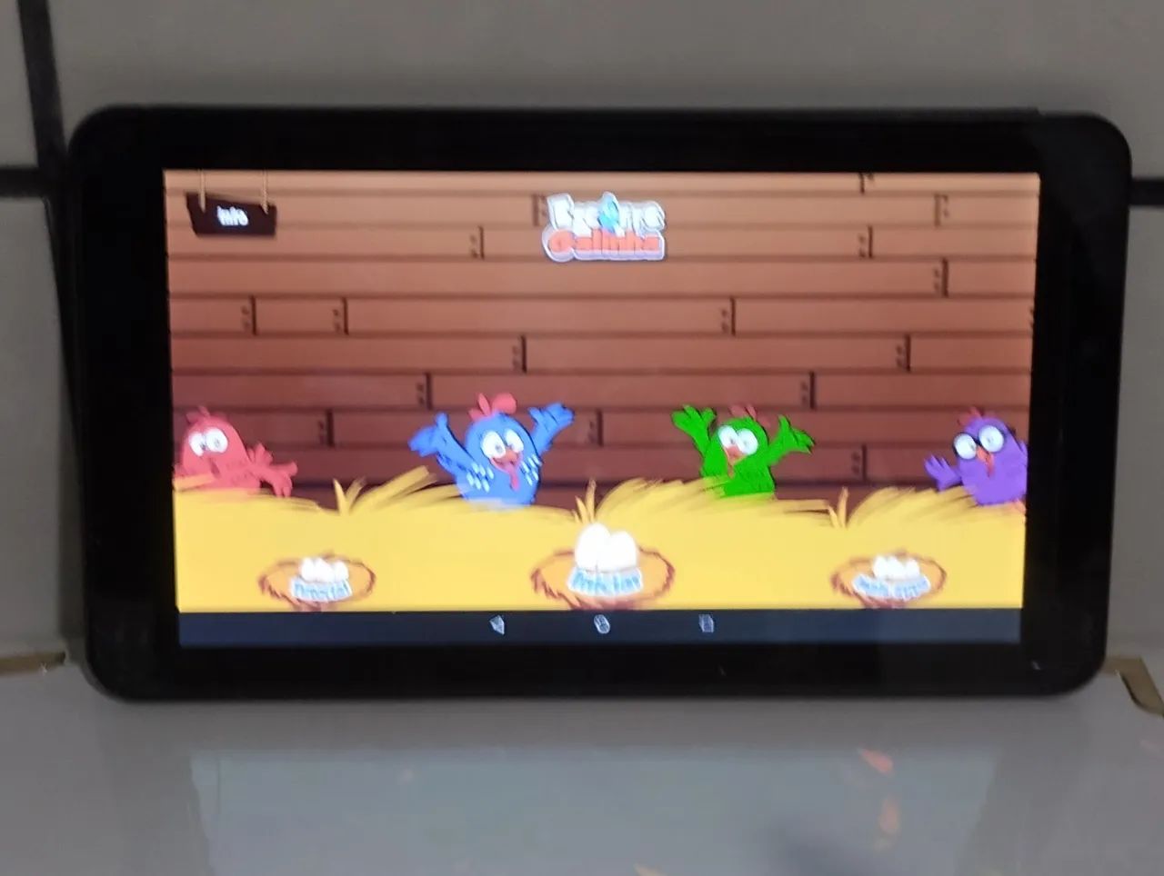 Tablet Multilaser galinha pintadinha  - Foto 4