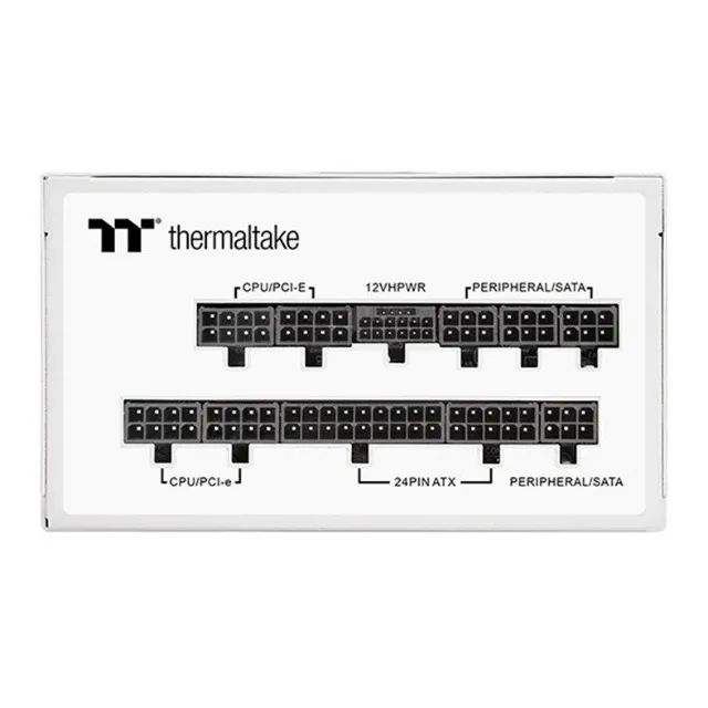 Fonte Thermaltake 1200 ToughPower GF3 Snow, 1200W, 80 Plus Gold, Branca, PS-TPD-1200FNFAGB - Foto 5