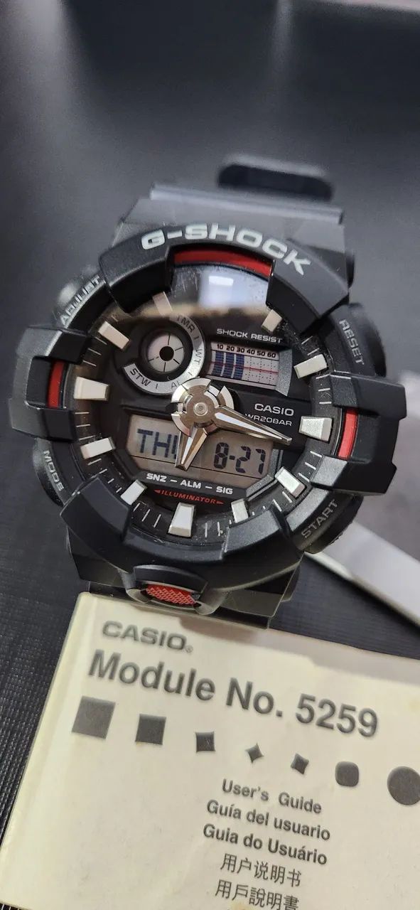 Relógio Casio G-shock masculino Ga-700  - Foto 2