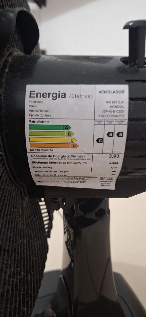 Ventilador 6 pás - Foto 4