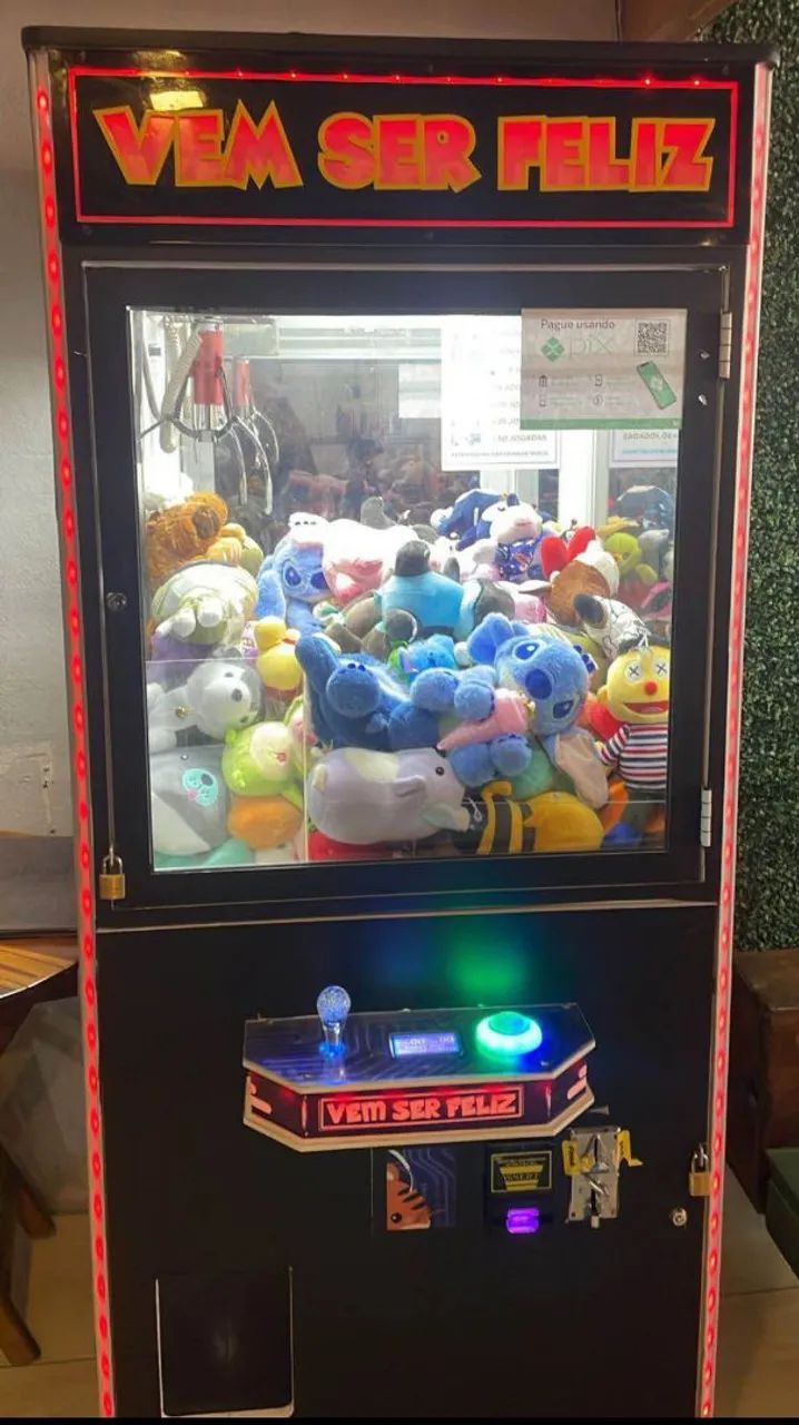 Máquina de pelúcia 