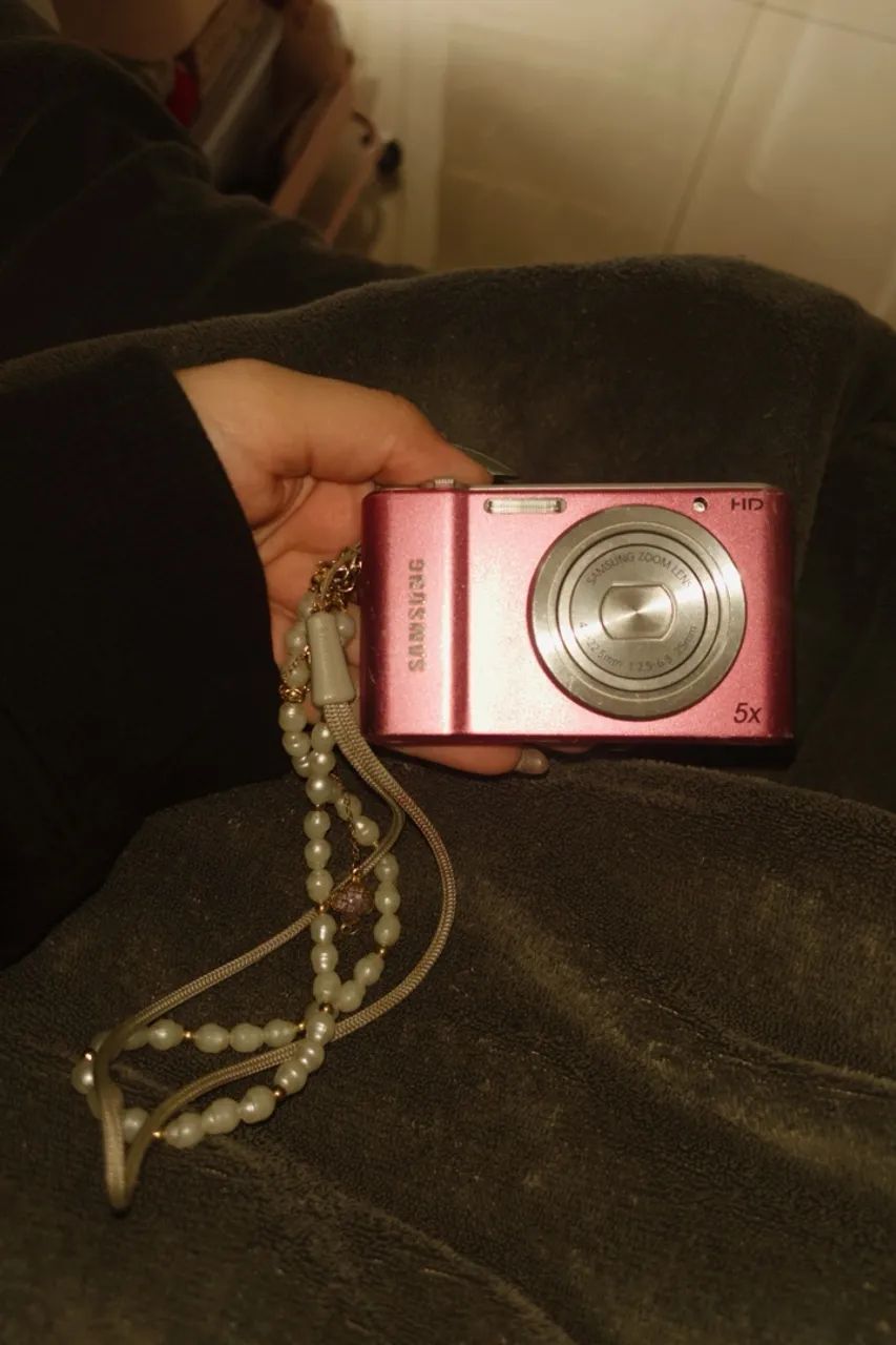 Câmera Samsung rosa ST64 - Foto 2