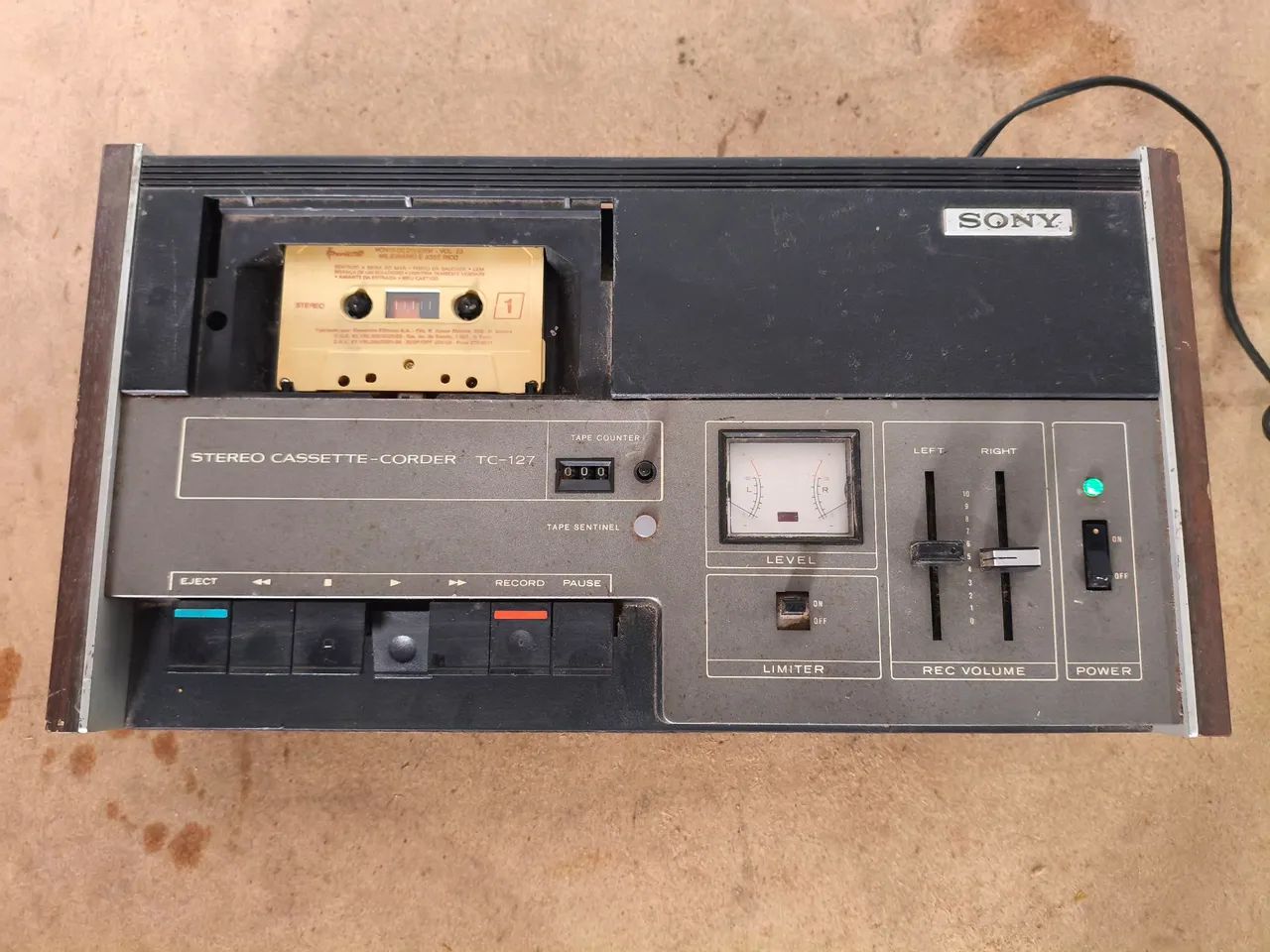 Deck Sony Taperecorder TC-127 - Funcionando  - Foto 3