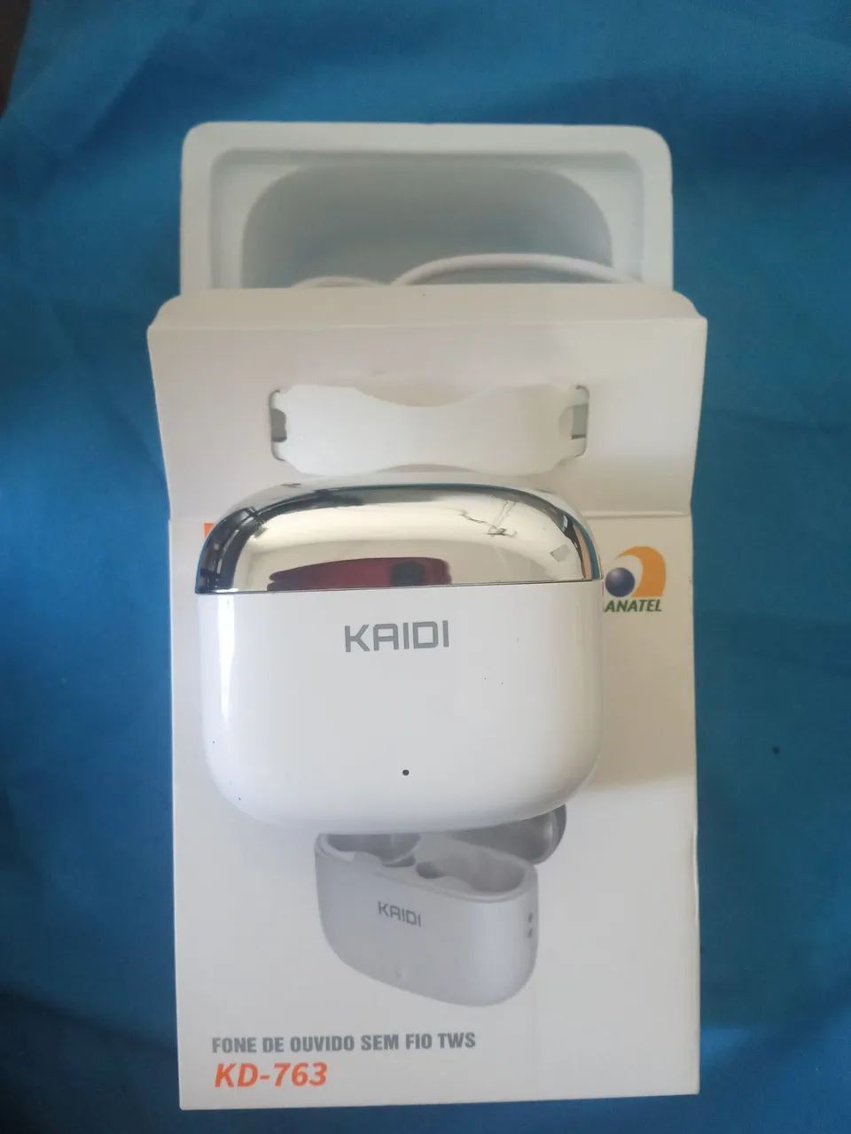 Fone Bluetooth Kaidi KD 763 para hoje!!! - Foto 3