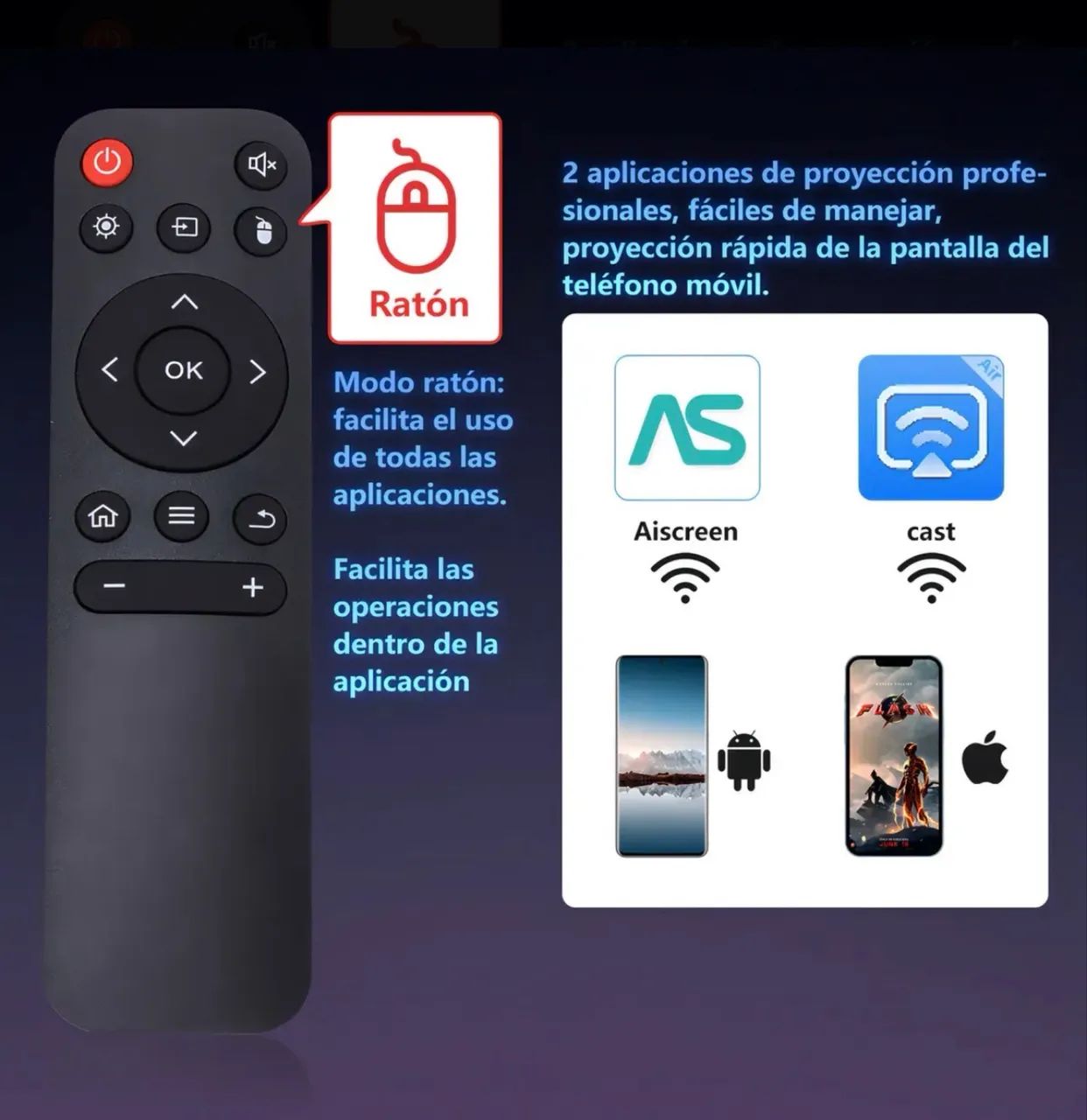 Projetor smart led  4k - Foto 3