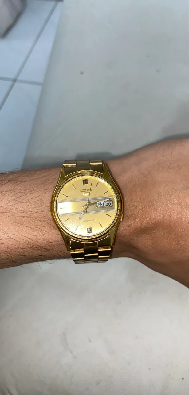 Seiko snxl72 dourado - Acessórios - Campestre, Santo André