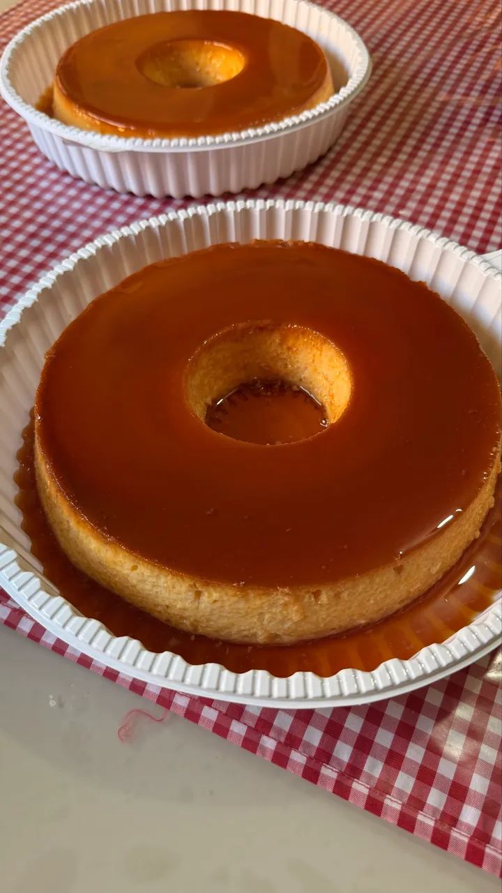 Pudim Tradicional de leite condensado 