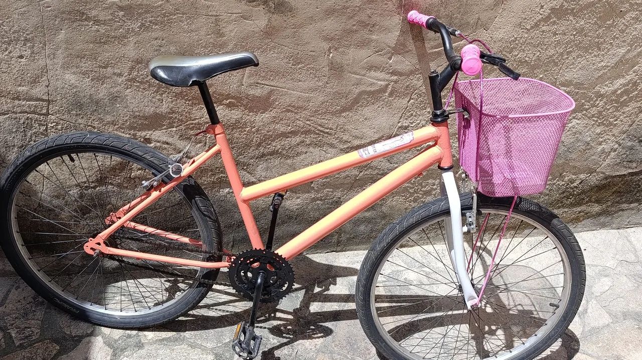 Bicicleta princesinha rosa  - Foto 4