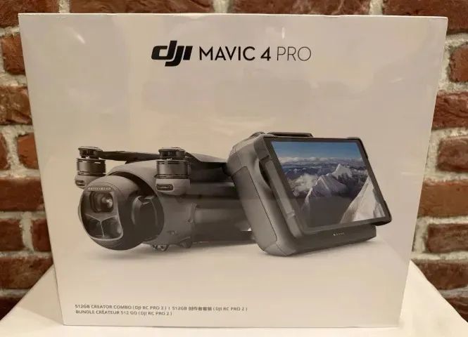 DJI Mavic 4 Pro Creator Combo ( 512GB) - Produto lacrado -