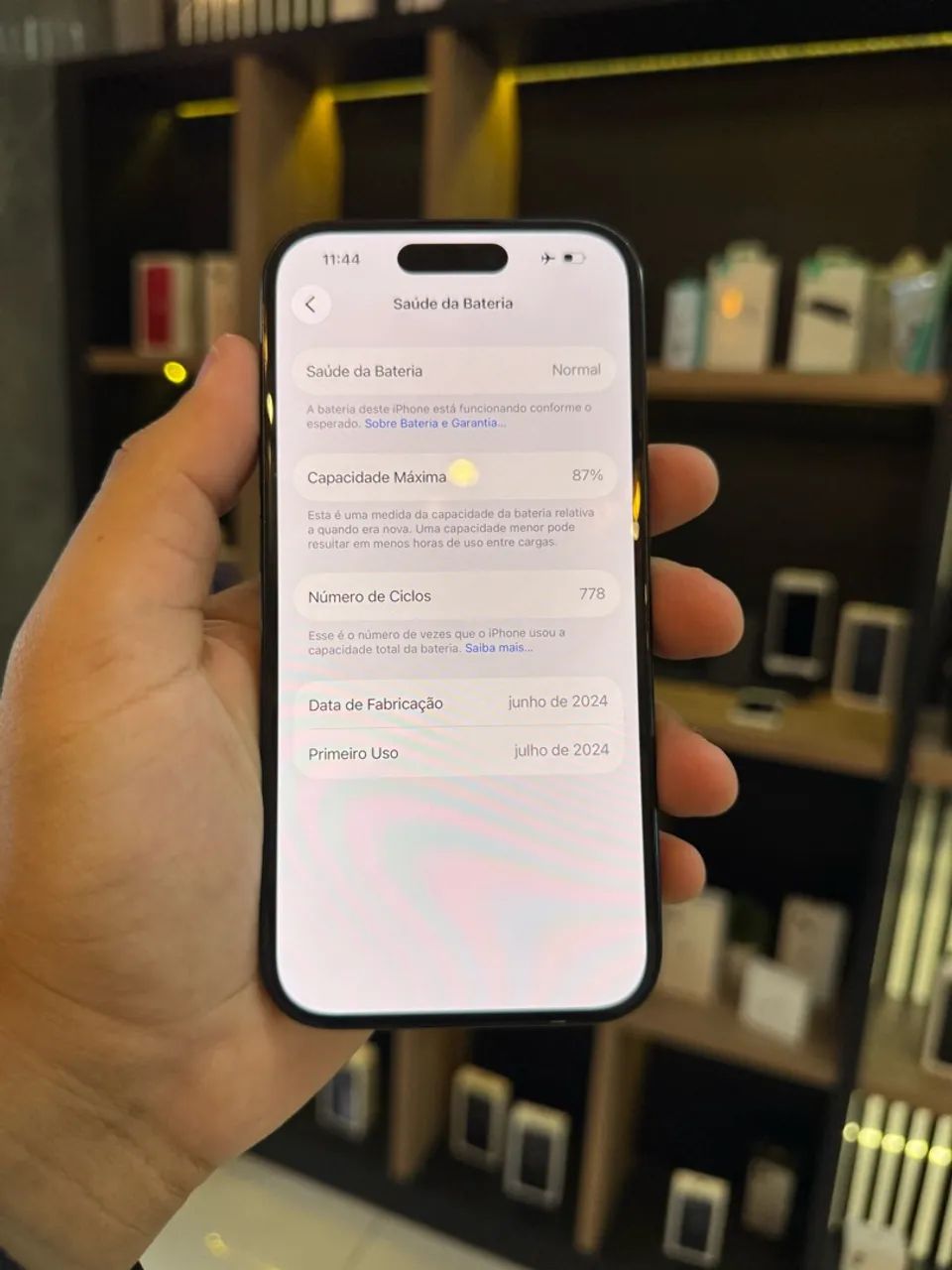 Iphone 15 128GB Preto - Foto 2