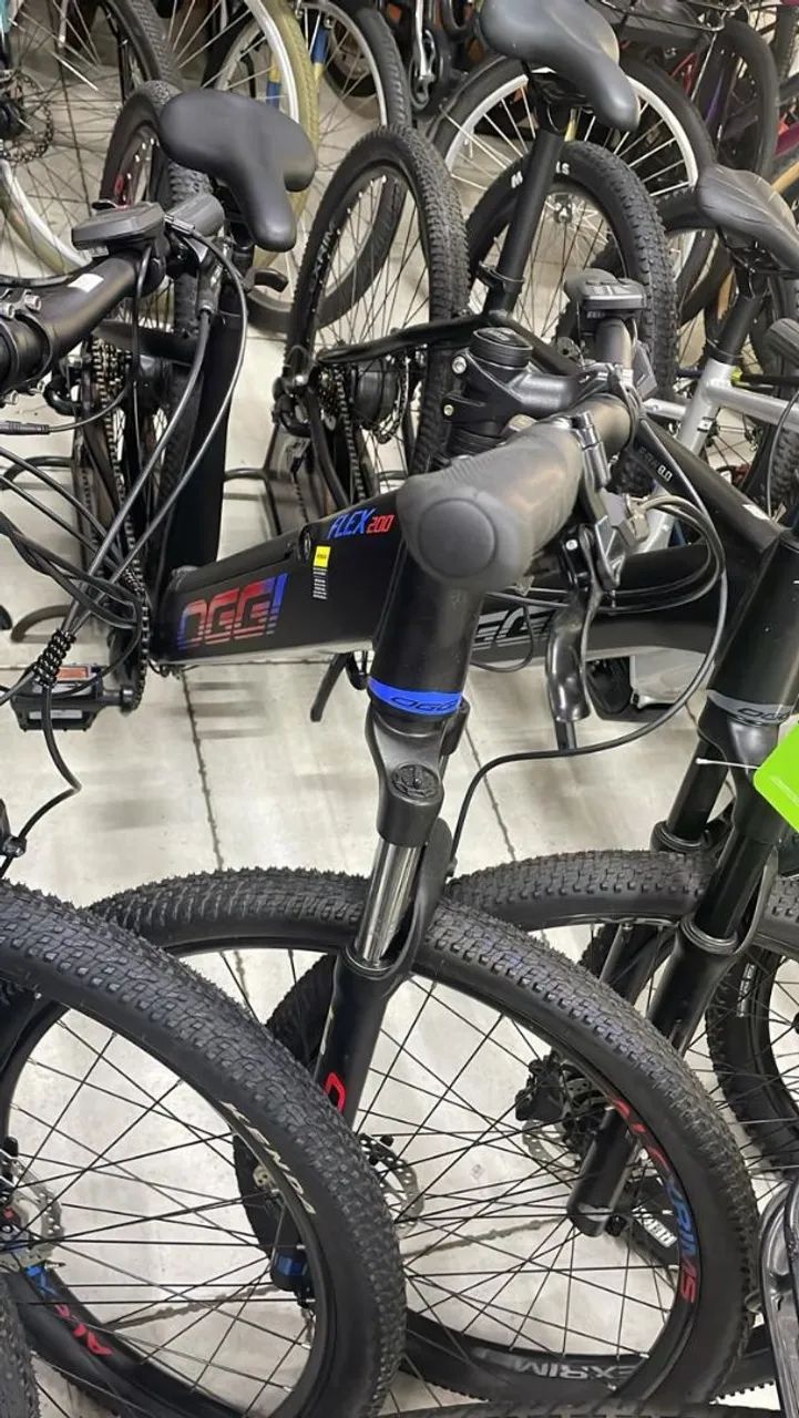 Bicicleta Elétrica Oggi Flex 200 (tam P) - Foto 4