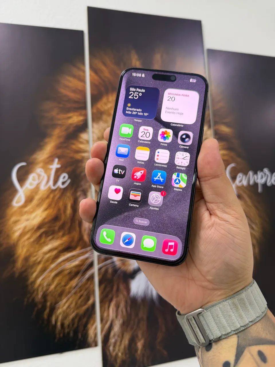 iPhone 15 Pro Max 256GB Original | Bateria 81% | Impecável - Foto 2