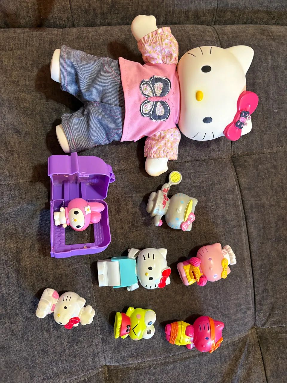Lote hello Kitty  - boneca, miniaturas McDonald?s  - Foto 4