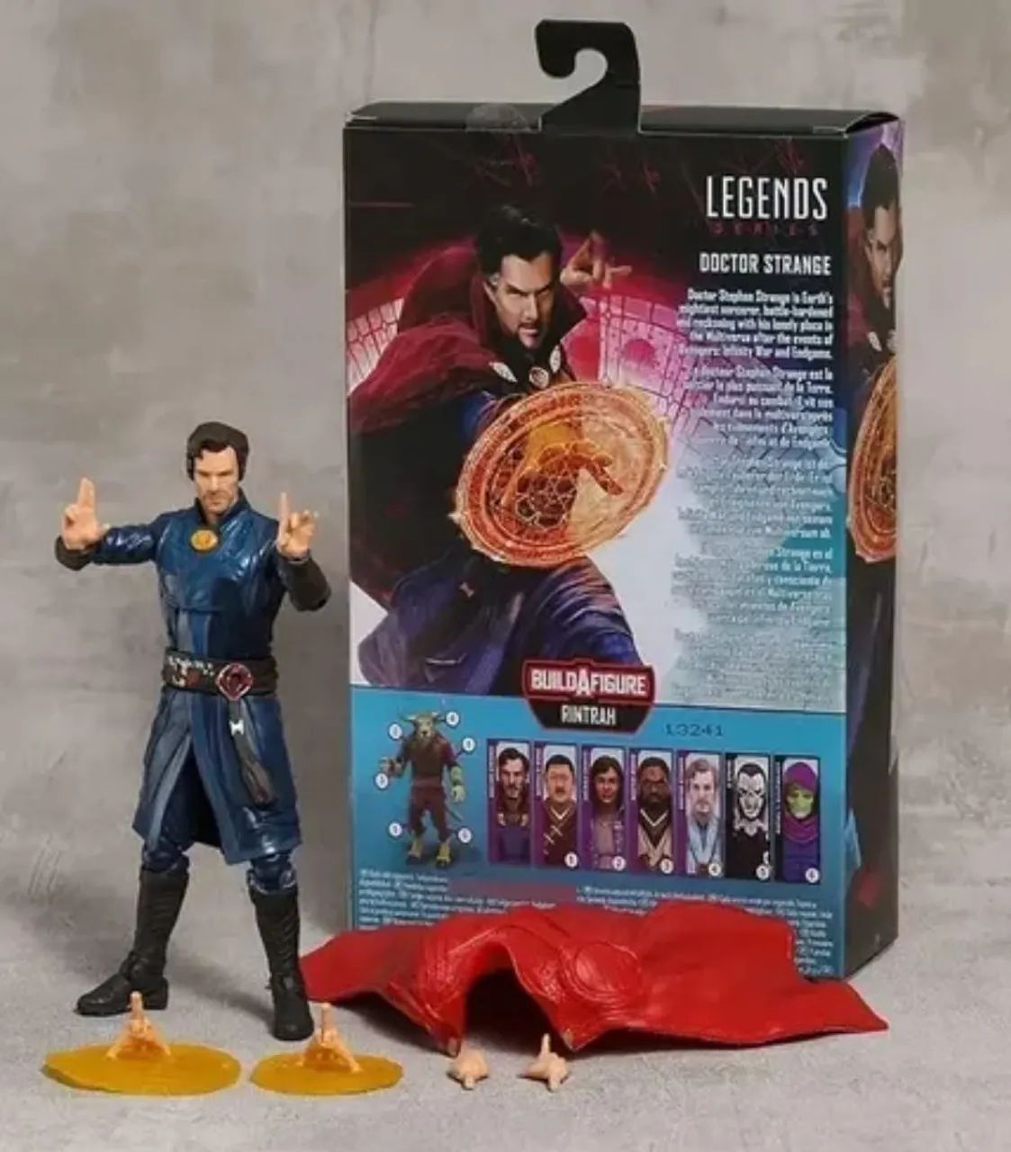 Doutor Estranho 2 boot (similar) Marvel legends acompanha caixa e efects