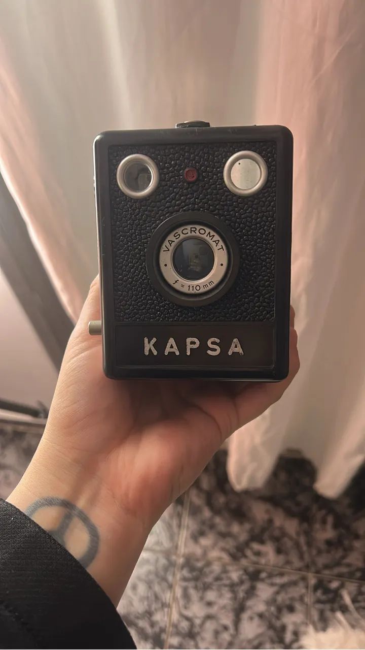 Câmera vintage Kapsa 