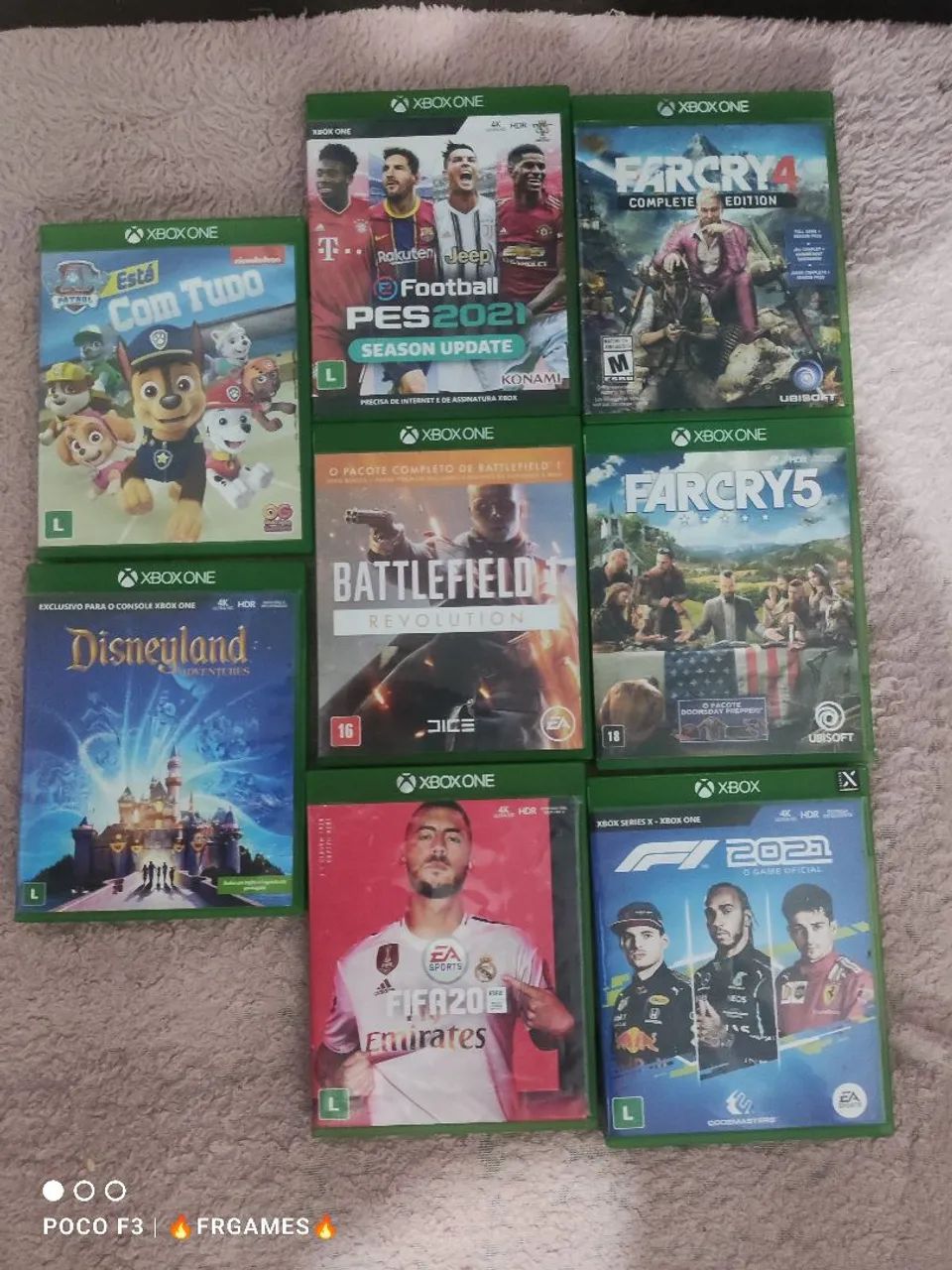 Jogos Xbox one 