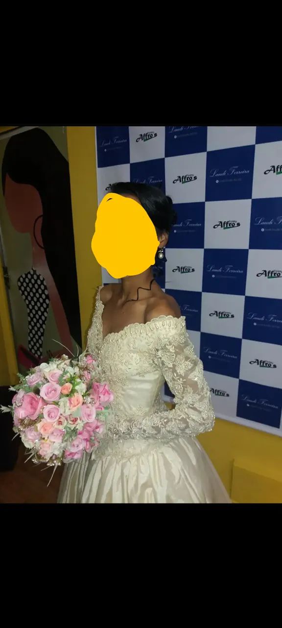 Vestido de noiva vintage 