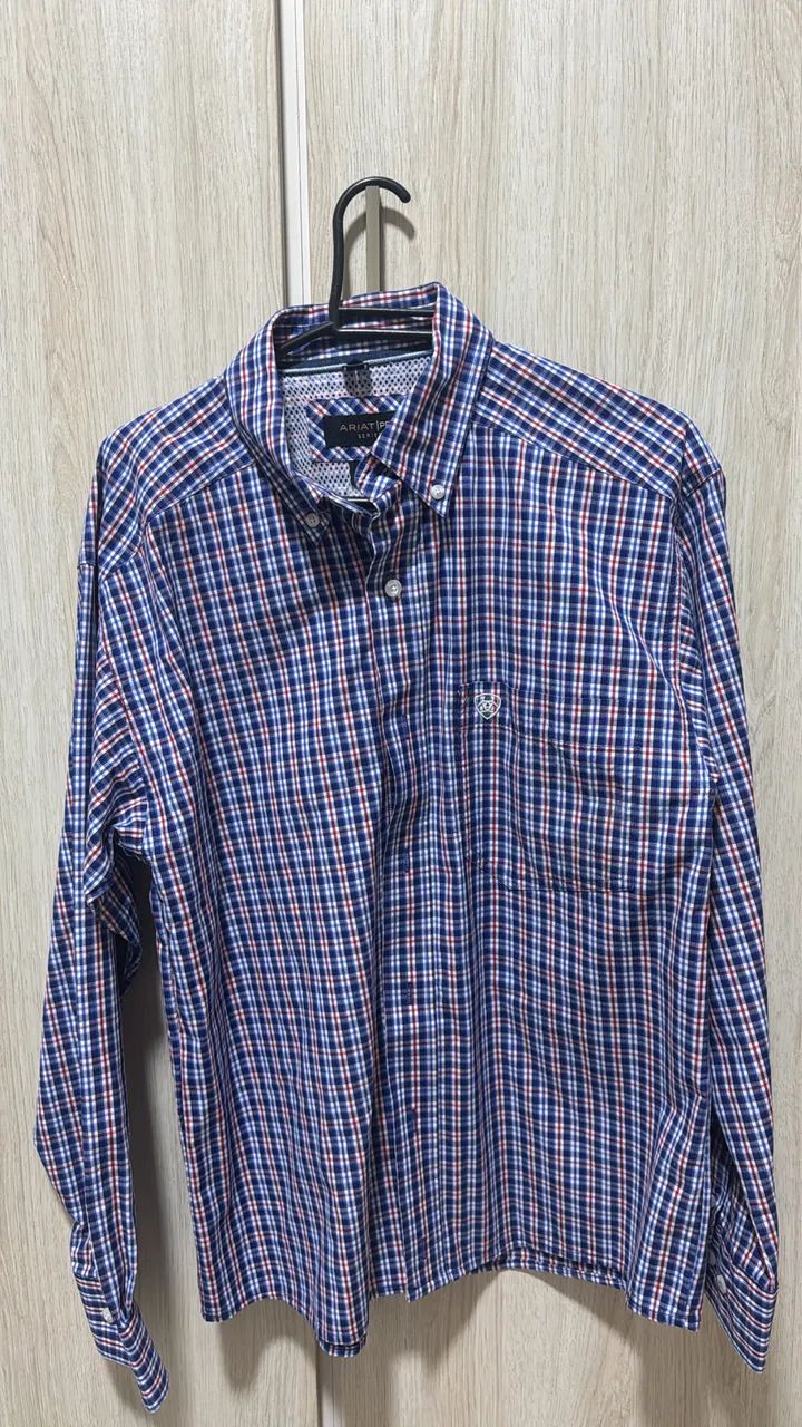 CAMISA ORIGINAL ARIAT QUADRICULADA 
