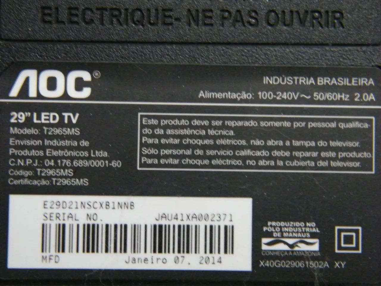 Televisor, 29 polegadas    - Foto 3