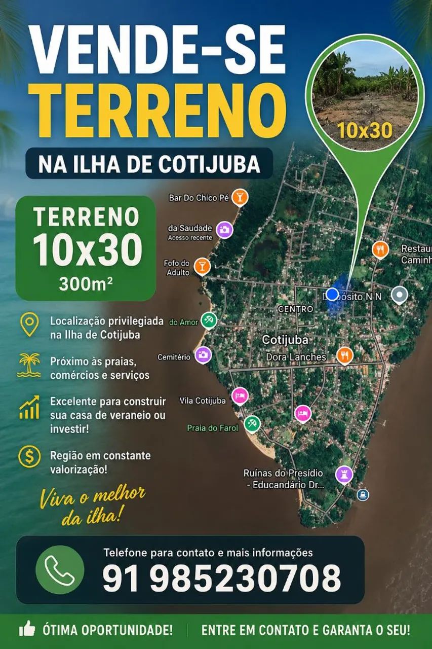 Terreno cotijuba