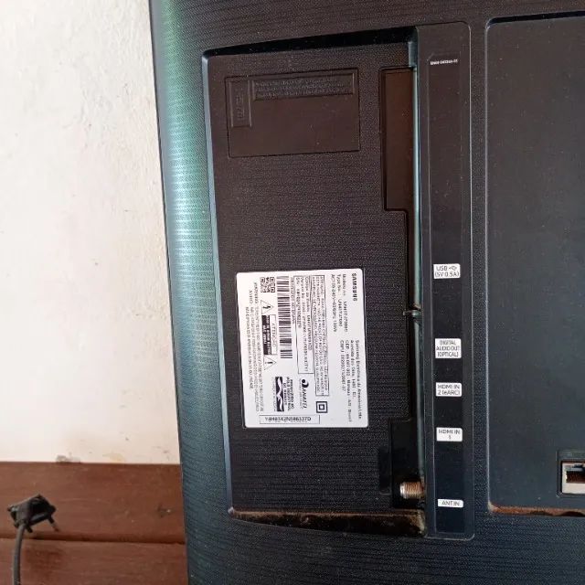 Tv Samsung 43 polegadas com tela queimada  - Foto 3