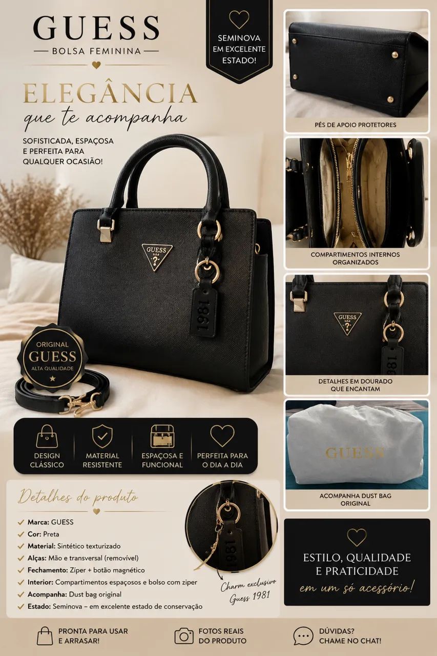 Bolsa Guess - Foto 2